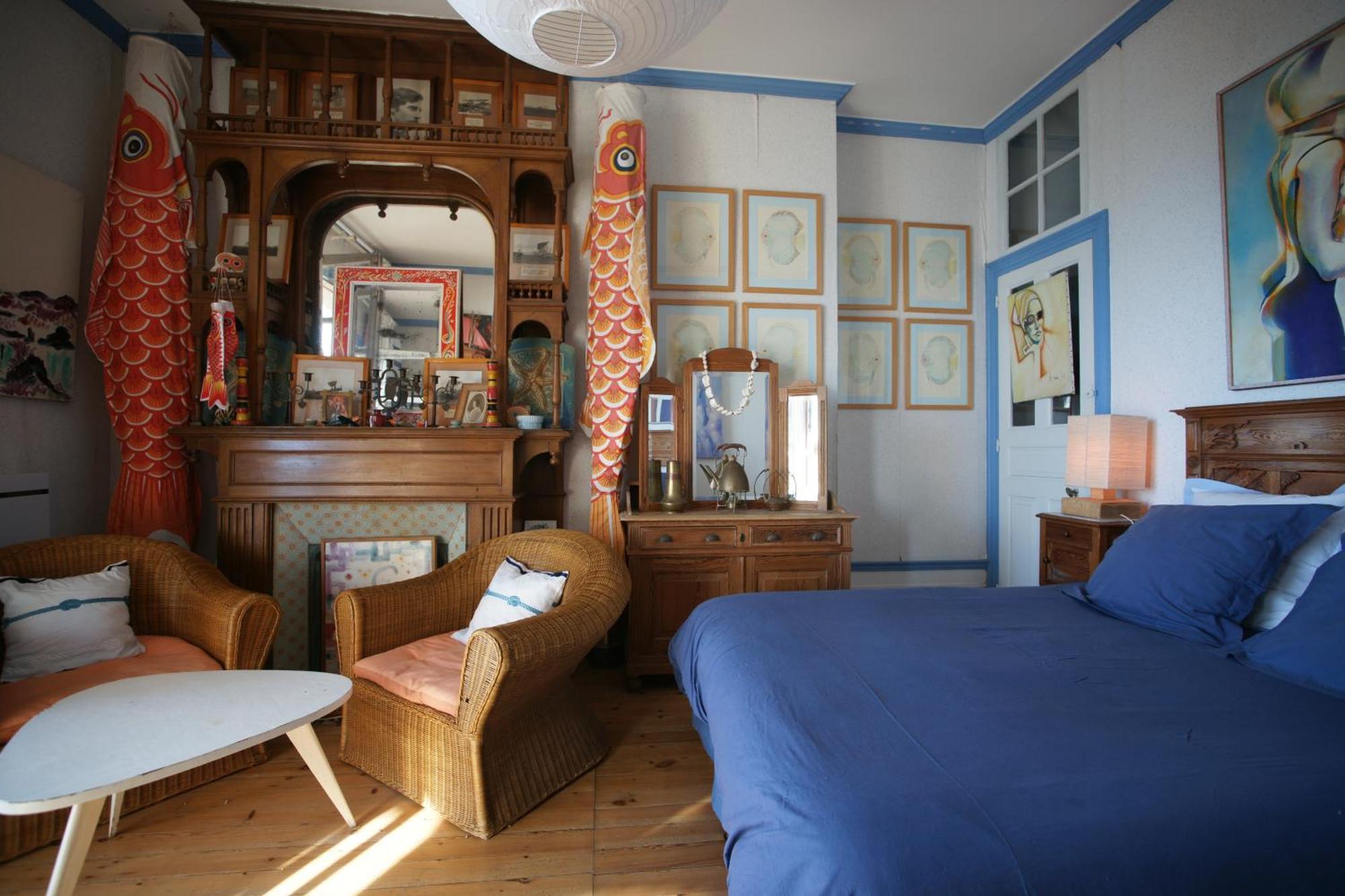 La Villa Louis, La Chambre Rose, Maison D'Hotes Vue Mer, Lion-sur-Mer Esterno foto
