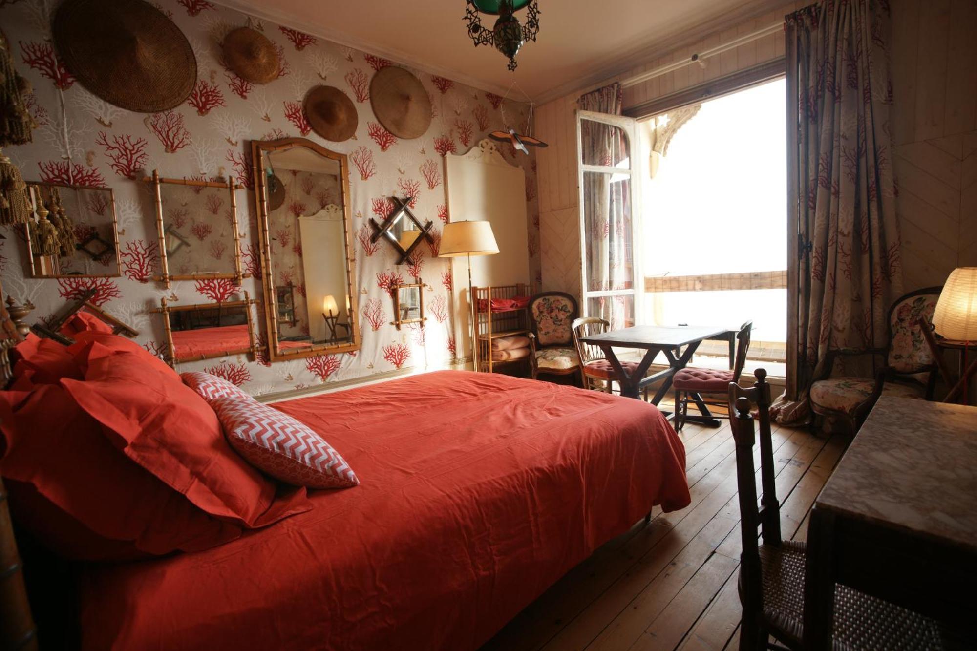 La Villa Louis, La Chambre Rose, Maison D'Hotes Vue Mer, Lion-sur-Mer Esterno foto