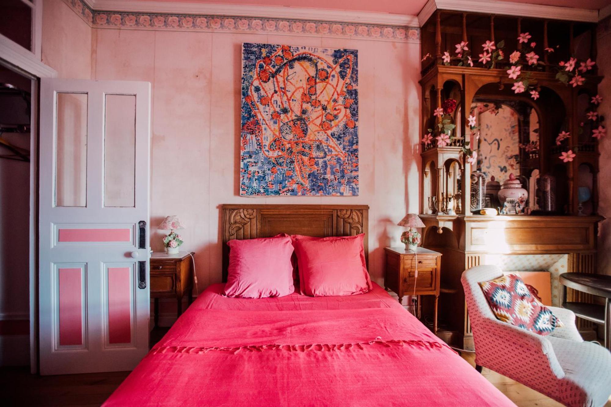 La Villa Louis, La Chambre Rose, Maison D'Hotes Vue Mer, Lion-sur-Mer Esterno foto