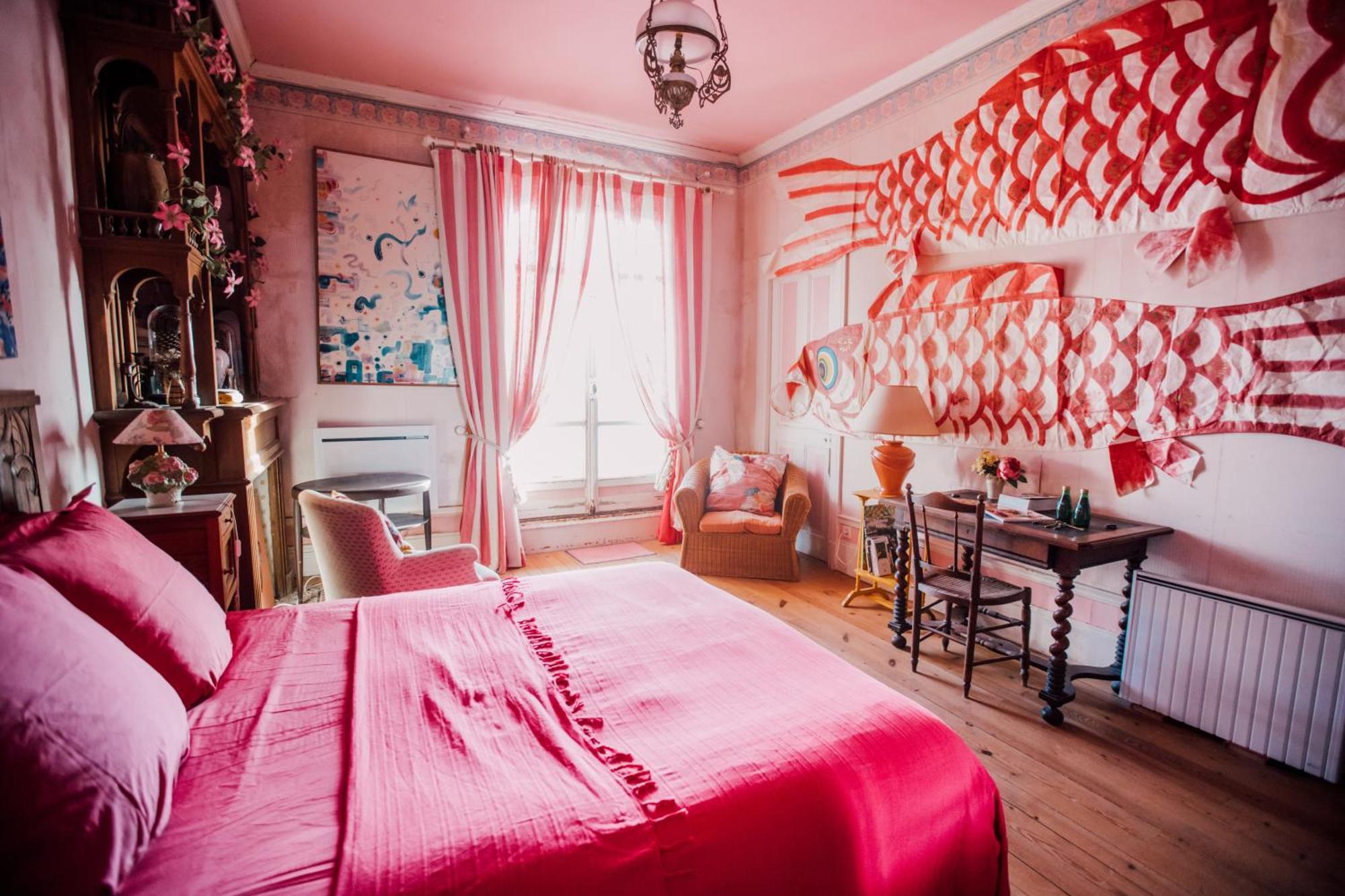 La Villa Louis, La Chambre Rose, Maison D'Hotes Vue Mer, Lion-sur-Mer Esterno foto